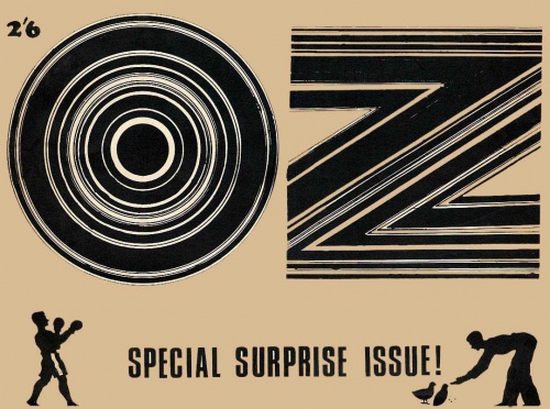 Oz Magazine Cover